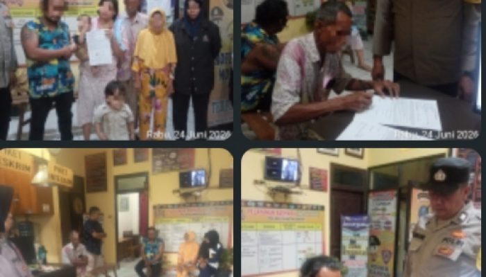 Keributan di Gang Langgar Berujung di Polsek Siantar Barat Dengan Mediasi