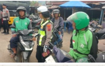 Sat Lantas Polres Pematangaiantar Sampaikan Jadi Mitra Polri Ciptakan Ketertiban di Jalan Raya