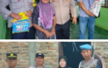 Sambut HUT Bayangkara ke-80 Polsek Siantar Martiba Berikan Bansos Kepada Warga Membutuhkan