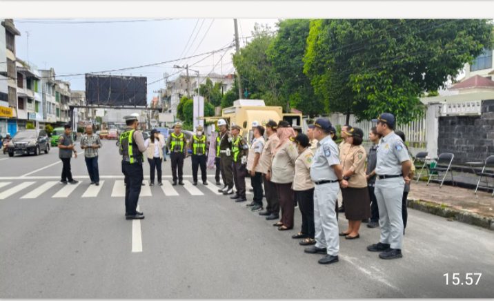 Sat Lantas Polres Pematangsiantar  Gelar Rajia Gabungan Kepatuhan PKB Tahun 2026