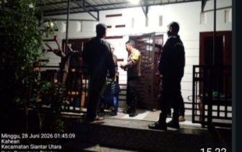 Polsek Siantar Utara Cek Keluhan Warga Jalan Jabu-Kabu Tinjau Lapiran CC110