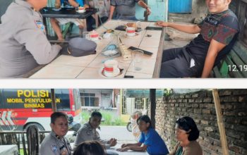 Sat Binmas Polres Pematangsiantar Sambangi Kamtibmas Berikan Rasa Nyaman dan Aman Kepada Masyarakat