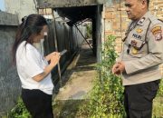 Polsek Siantar Martoba Cek TKP Dugaan Pencurian di Jalan Sumber Jaya
