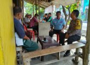 Polsek Siantar Utara Sampaikan Himbawan Antisipasi Curanmor Kepada Warga