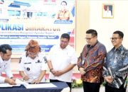 Integrasikan Data Administrasi Aparatur Nagori Bupati Simalungun Luncurkan Aplikasi Simaratur