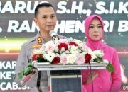Sertijab Kapolres Simalungun Digelar Hikmat AKBP Henri Nupua Dinka Barus Resmi Emban Ananah Baru