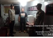 POLSEK SIANTAR UTARA SALING DI POSKAMLING MELAYU