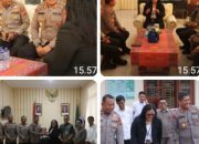 Awalj Tugas Sebagai Kapolres AKBP Dhana Noer Kurnuawan Silaturahmi ke Pengadilan Siantar