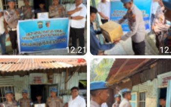 Propam Polres Pematangsiantar Gelar Bakti Sosial HUT Propam Polri ke 24