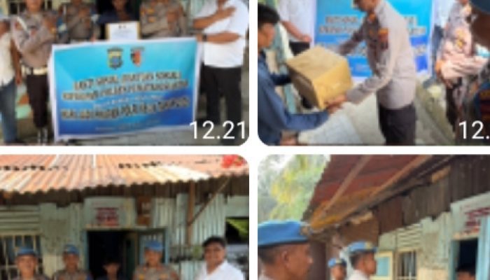 Propam Polres Pematangsiantar Gelar Bakti Sosial HUT Propam Polri ke 24