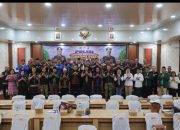 Polres Pematangsuantar dan Forkoopimda Ikuti Zoom Meeting Kunker Kapri di Wilkum Poldasu  Sumut dan Deklarase Serentak