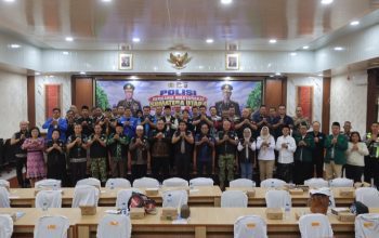 Polres Pematangsuantar dan Forkoopimda Ikuti Zoom Meeting Kunker Kapri di Wilkum Poldasu  Sumut dan Deklarase Serentak