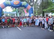 Ketua Fa itia Fun Run Ucapkan Terimakasih Kepada Ribuan Peserta Hadir Fun Run di Lapangan Haji Adam Malik Pematangsiantar